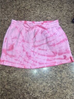 NWT PINK Victoria's Secret Pink Tie-Dye Lounge Skirt Medium